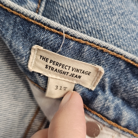 Madewell Women's The Perfect Vintage Straight Jean - Picture 3 of 3